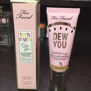 Too Faced tutti fruiti dew you foundation